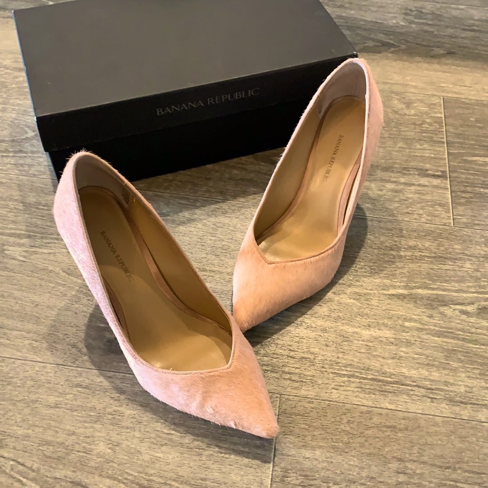 Banana Republic pink heels